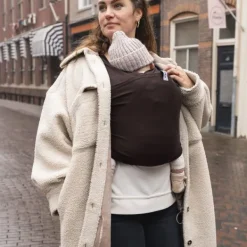 ByKay Draagdoek Stretchy Wrap Deluxe Chocolate M><noscript><img width=