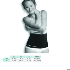 Carriwell Sluitband Belly Binder Biokatoen Honey L/XL> Buikbanden