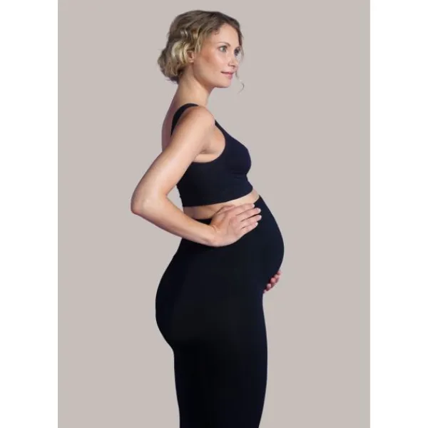 Carriwell Zwangerschapslegging Recycled 3/4 Zwart M> Leggings