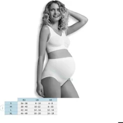 Carriwell Zwangerschapsslip Support Wit M> Slips / Shorts