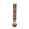 Chewies & More Leopard Heart Speenkoord> Fopspeenhouders