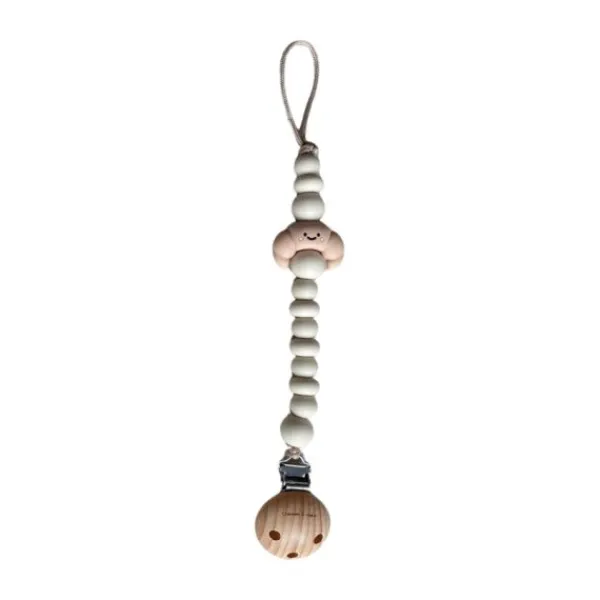 Chewies & More Speenkoord Croissant - Beige> Fopspeenhouders