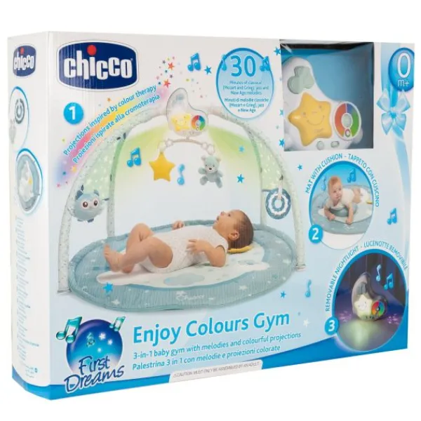 Chicco Baby Gym Kleurenplezier Beige> Speelkleden