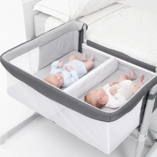 Chicco Co-sleeper - Next2Me Twins - Magnet Grey> Co-Sleepers