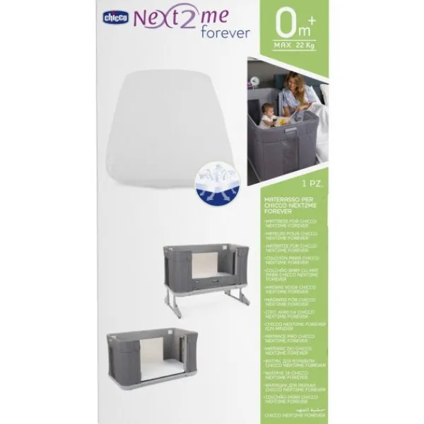 Chicco Matras Voor Next2Me Forever Neutral 58.5 x 102 x 7 cm> Accessoires Wiegen