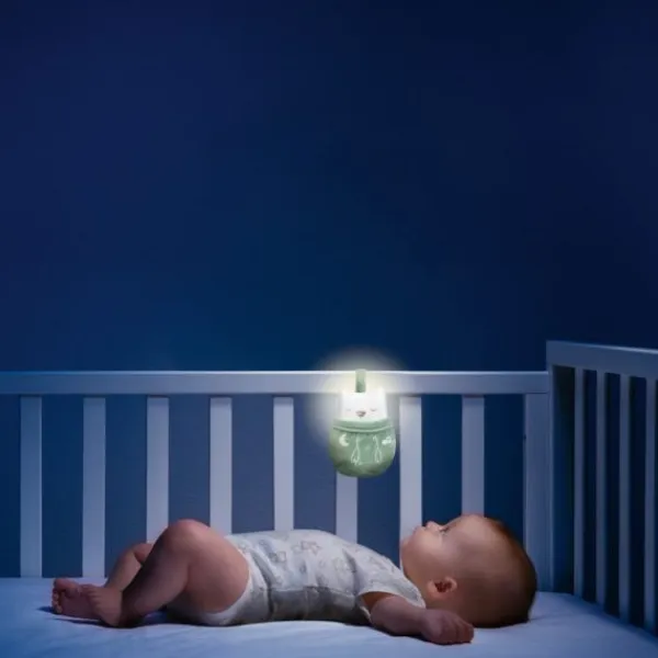 Chicco Rammelaar En Nachtlampje Uil Dag En Nacht> Nachtlampen