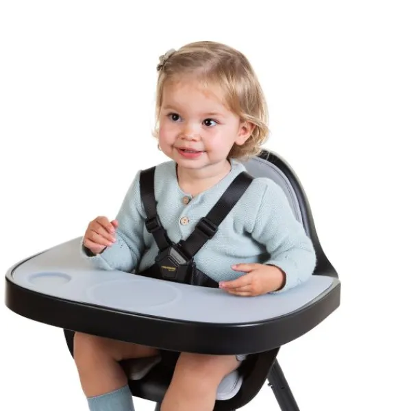 Childhome Evolu Eetblad ABS Wit +Siliconen Placemat> Accessoires Kinderstoelen