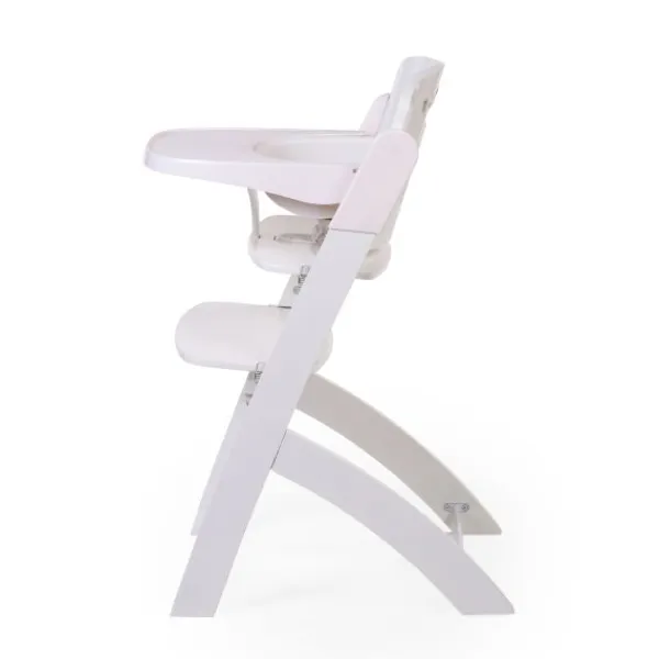 Childhome Evosit High Chair White/White> Houten Kinderstoelen|Meegroeistoelen