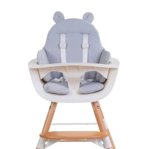 Childhome Kussen Kinderstoel Waterafstotend Polyester Grijs> Accessoires Kinderstoelen