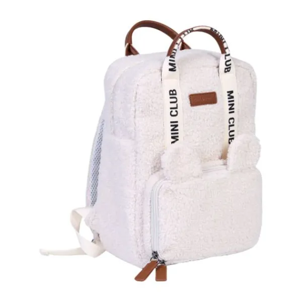 Childhome Mini Club Kinderrugzak - Signature - Teddy - Zacht Bruin> Rugzakken