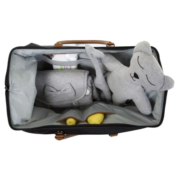 Childhome Mommy Bag Groot Black Gold> Accessoires Kinderwagens|Accessoires Tweeling/Duo