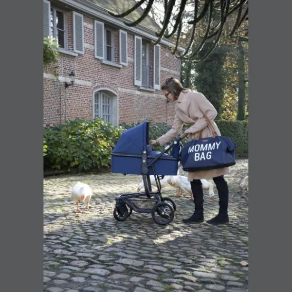 Childhome Mommy Bag Groot Ecru> Accessoires Kinderwagens|Accessoires Tweeling/Duo