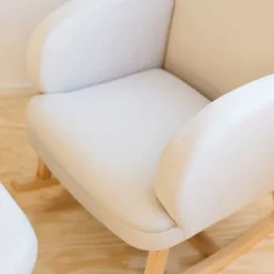 Childhome Schommelstoel - Linnen - Beige><noscript><img width=