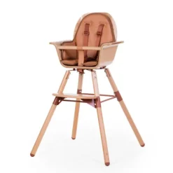 Childhome Stoelverkleiner Evolu/Evowood Leatherlook Nude><noscript><img width=