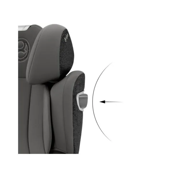Cybex Autostoel SOLUTION T I-FIX Mirage Grey - Dark Grey> Autostoel Groep 2/3 (15-36Kg)