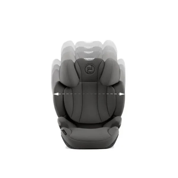 Cybex Autostoel SOLUTION T I-FIX Mirage Grey - Dark Grey> Autostoel Groep 2/3 (15-36Kg)