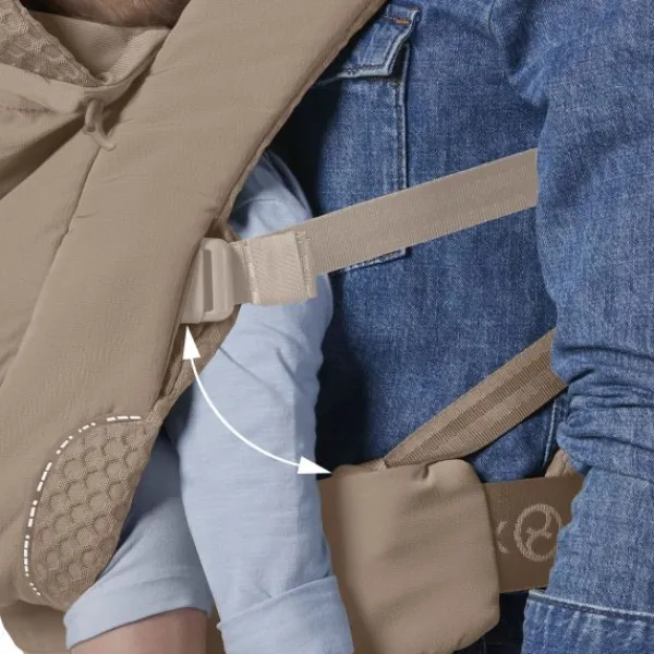 Cybex Coya Draagzak - Cozy Beige / Beige> Rugdragers|Buikdragers