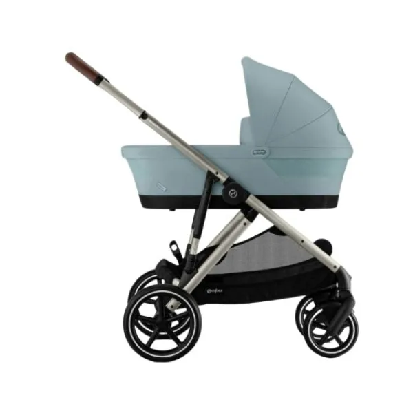 Cybex Duowagen Gazelle S Seashell Beige - Light Beige> Tweeling Kinderwagens|Duo Kinderwagens