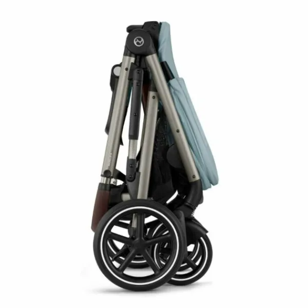 Cybex Duowagen Gazelle S Seashell Beige - Light Beige> Tweeling Kinderwagens|Duo Kinderwagens