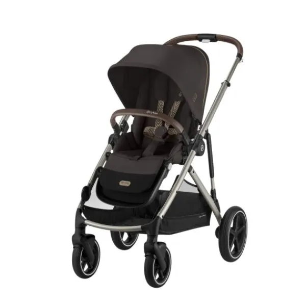 Cybex Duowagen Gazelle S Seashell Beige - Light Beige> Tweeling Kinderwagens|Duo Kinderwagens