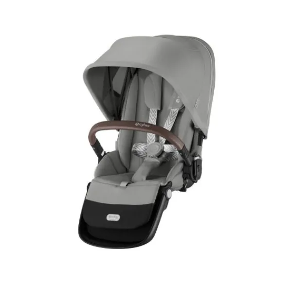 Cybex Duowagen Gazelle S Seashell Beige - Light Beige> Tweeling Kinderwagens|Duo Kinderwagens