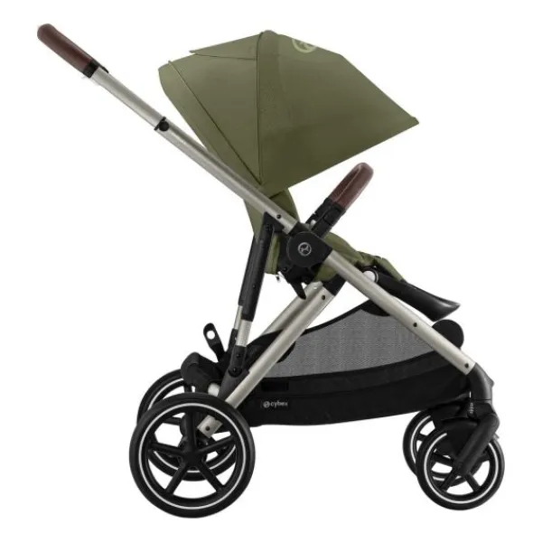 Cybex Duowagen Gazelle S Seashell Beige - Light Beige> Tweeling Kinderwagens|Duo Kinderwagens