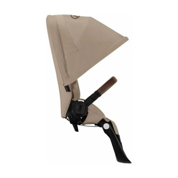 Cybex Duowagen Gazelle S Seashell Beige - Light Beige> Tweeling Kinderwagens|Duo Kinderwagens