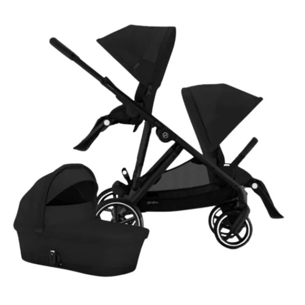 Cybex Duowagen Gazelle S Seashell Beige - Light Beige> Tweeling Kinderwagens|Duo Kinderwagens