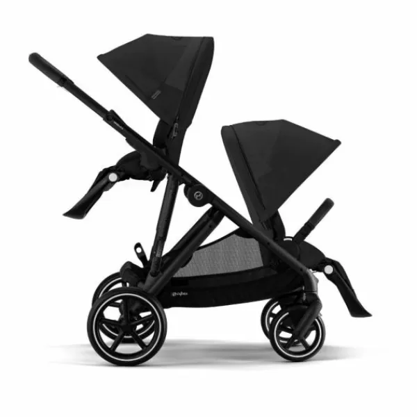 Cybex Duowagen Gazelle S Seashell Beige - Light Beige> Tweeling Kinderwagens|Duo Kinderwagens