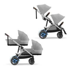 Cybex Duowagen Gazelle S Seashell Beige - Light Beige><noscript><img width=