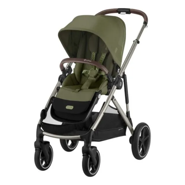 Cybex Duowagen Gazelle S Seashell Beige - Light Beige> Tweeling Kinderwagens|Duo Kinderwagens