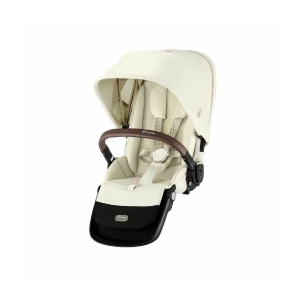 Cybex Duowagen Gazelle S Seashell Beige - Light Beige> Tweeling Kinderwagens|Duo Kinderwagens