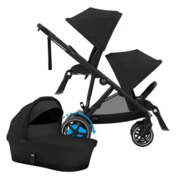 Cybex E-Gazelle S DUO kinderwagen 3-in-1 Almond Beige / Beige><noscript><img width=