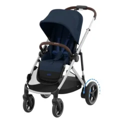 Cybex E-Gazelle S Kinderwagen 2-in-1 met reiswieg Almond Beige / Beige><noscript><img width=