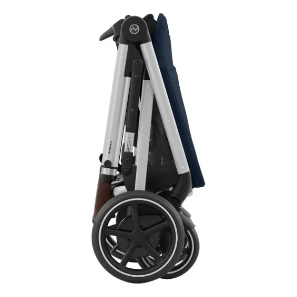 Cybex E-Gazelle S Kinderwagen 2-in-1 met reiswieg Almond Beige / Beige> Uitbreidbare Kinderwagens|Tweeling Kinderwagens