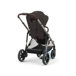 Cybex E-Gazelle S Twin-Kinderwagen Almond Beige / Beige><noscript><img width=
