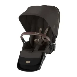 Cybex E-Gazelle S Twin-Kinderwagen Almond Beige / Beige><noscript><img width=