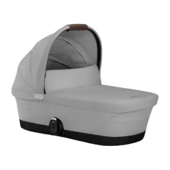 Cybex E-Gazelle S Twin-Kinderwagen Almond Beige / Beige><noscript><img width=