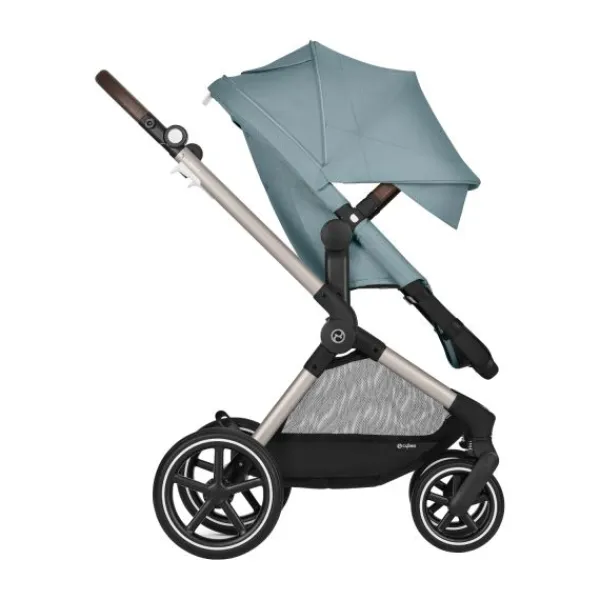 Cybex EOS Lux Kinderwagen 2-in-1 - Seashell Beige / Light Beige> Wandelwagens|Complete Kinderwagens