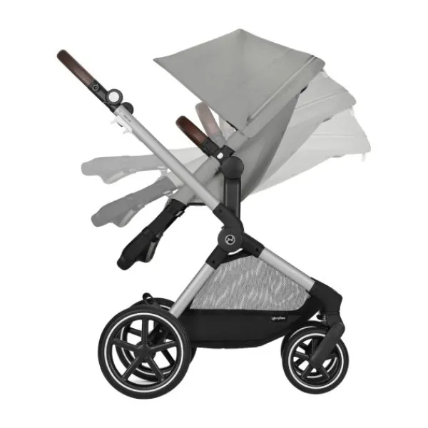 Cybex EOS Lux Kinderwagen 2-in-1 - Seashell Beige / Light Beige> Wandelwagens|Complete Kinderwagens