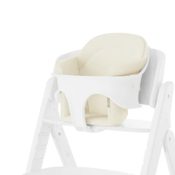 Cybex Inlay Comfort Click & Fold Canvas White - Light Beige> Accessoires Kinderstoelen|Stoelverkleiners