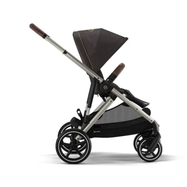 Cybex Kinderwagen Gazelle S Seashell Beige - Light Beige> Tweeling Kinderwagens|Duo Kinderwagens
