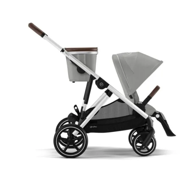 Cybex Kinderwagen Gazelle S Seashell Beige - Light Beige> Tweeling Kinderwagens|Duo Kinderwagens