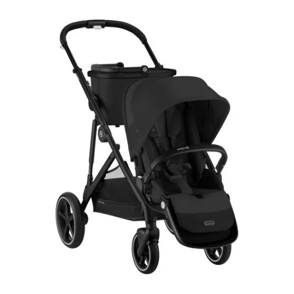 Cybex Kinderwagen Gazelle S Seashell Beige - Light Beige> Tweeling Kinderwagens|Duo Kinderwagens