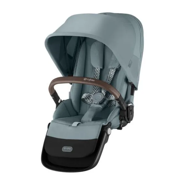 Cybex Kinderwagen Gazelle S Seashell Beige - Light Beige> Tweeling Kinderwagens|Duo Kinderwagens