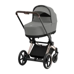 Cybex Kinderwagen 2-in-1 e-Priam 4 Rosegold - Cozy Beige><noscript><img width=