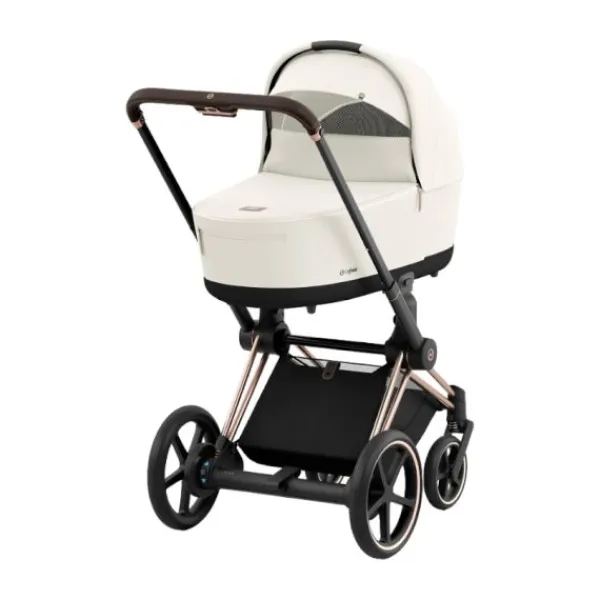 Cybex Kinderwagen 2-in-1 e-Priam 4 Rosegold - Cozy Beige> Wandelwagens|Complete Kinderwagens