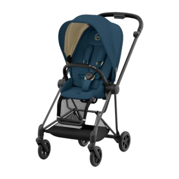 Cybex Kinderwagen 2-in-1 Mios 3 Matt Black - Cozy Beige / Beige> Wandelwagens|Complete Kinderwagens