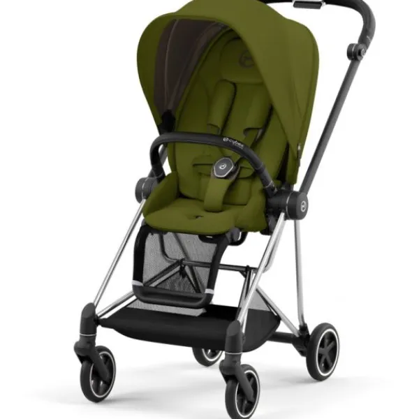 Cybex Kinderwagen 2-in-1 Mios 3 Chrome Black / Chrome - Cozy Beige / Beige> Wandelwagens|Complete Kinderwagens