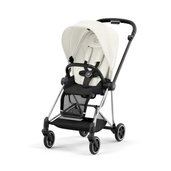 Cybex Kinderwagen 2-in-1 Mios 3 Chrome Black / Chrome - Cozy Beige / Beige> Wandelwagens|Complete Kinderwagens